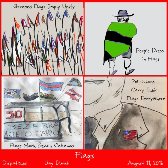 Flags August 11, 2016